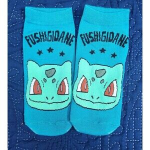 Pokémon Japan Bulbasaur Womens Socks Size Medium 9-11 1 Pair
